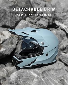⭐︎tmo⭐︎ Amazon.com: TRIANGLE Dual Sport Motorcycle Helmet Dirt Bike